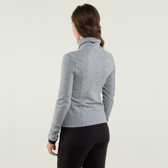 Lululemon Nice Asana Jacket Herringbone size 6 - Picture 3 of 14